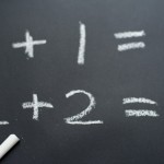Basic sums on a blackboard